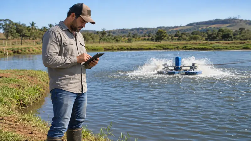 Meu Pescado é selecionado pela FAPESC e desenvolve Módulo de Arraçoamento Inteligente com funcionamento offline